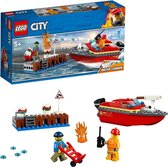 Lego City 60213 Brand aan de Kade