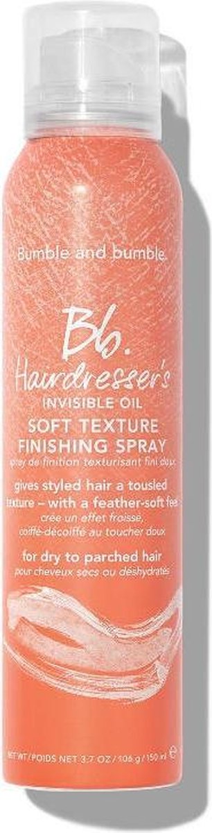 Hairdresser's Invisible Oil Soft Texture Finishing Spray Review