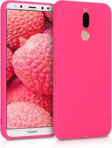 kwmobile telefoonhoesje voor Huawei Mate 10 Lite - Hoesje voor smartphone - Back cover in neon roze