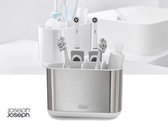 Joseph Joseph EasyStore Steel Tandenborstelorganiser Groot - Tandenborstelhouder - Kunststof