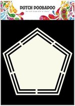 Dutch Doobadoo Dutch Shape Art Pentagon A5