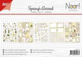 Joy! Crafts Labelvellen - Noor - Spring's Arrival A4 - 1 knip-/4 labelvellen -190/240 gr