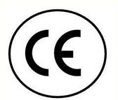 CE-label, rond,10 stickers per vel Ø 100 mm