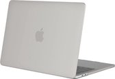 Hardshell Rubber Cover Case Mat MacBook Pro 15 inch (2016) Zilver