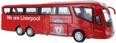 Liverpool spelersbus speelgoedvoertuig rood/wit