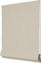 Intensions Exclusive Vouwgordijn lichtdoorlatend unicolor Luxe Creme 160x220cm