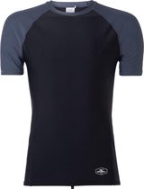 O'Neill - UV-shirt met korte mouwen voor heren - Print - Zwartgrijs - maat M