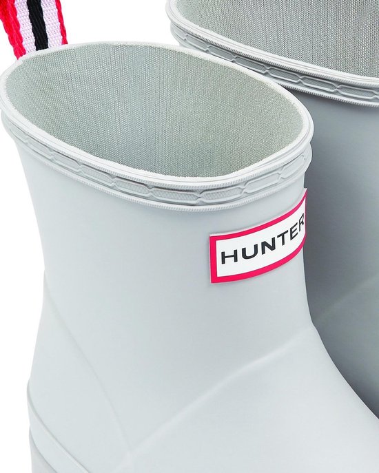 Hunter Regenlaarzen Voor Dames Original Play Boots Kort Zinkgrijs Maat 40 41eu