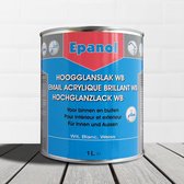 Epanol Hoogglans Waterbasis 1 liter wit