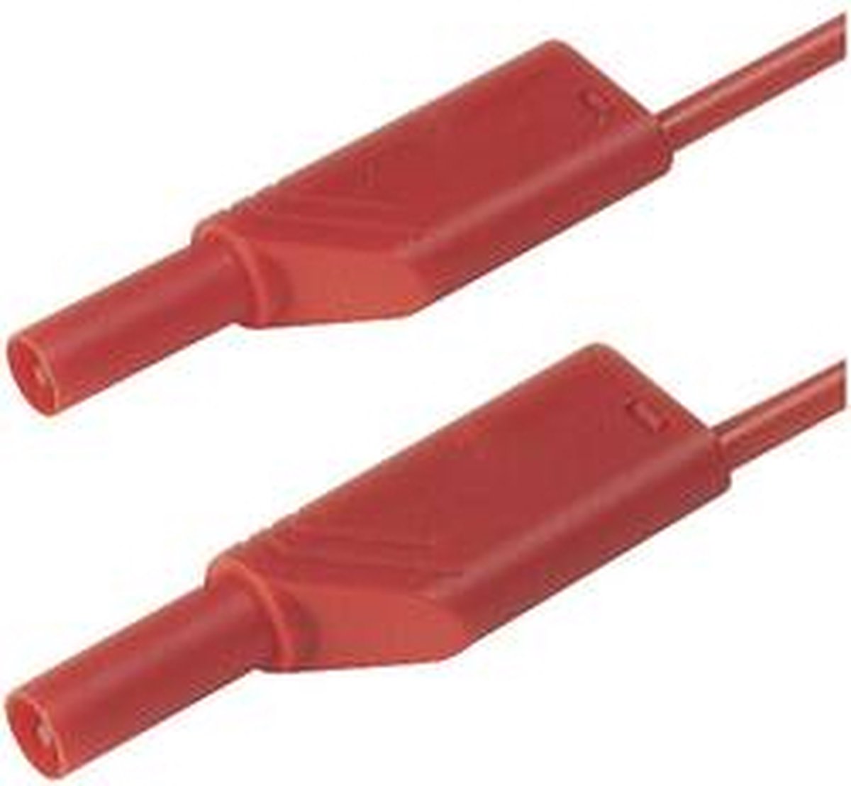 Hirschmann Test & Measurement MLS WS 200/2,5 rt Veiligheidsmeetsnoer Banaanstekker 4 mm Banaanstekker 4 mm 2.00 m Rood