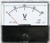 VOLTCRAFT AM-70X60/40V Inbouwmeter AM-70X60/40 V 40 V Draaispoel