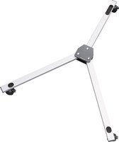 Magnetoplan tafel -stod drie -arm voet flipchart chassis - met 3 rollen - zilver/zwart