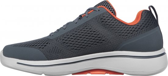 Skechers - GO WALK ARCH FIT-IDYLLIC - Homme - Charcoal Orange - 41