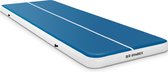 Gymrex Opblaasbare Gymmat - 600 x 200 x 20 cm - 400 kg - blauw / wit