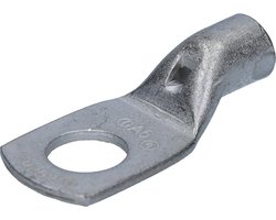 10 stuks Cembre A5-M10 buiskabelschoenen 25 mm² M10 ongeïsoleerd van vertind koper