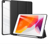 Dux Ducis - Tablet hoes geschikt voor Apple iPad 10.2 2019/2020 - Toby Series - Tri-Fold Book Case - Zwart