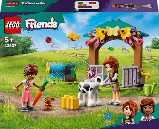 LEGO Friends Autumns schuur met kalfje - 42607