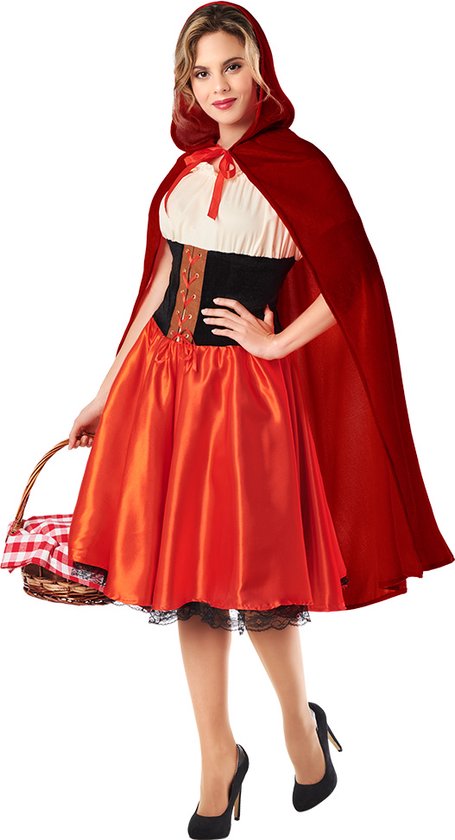 Boland - Kostuum Roodkapje (XL) - Volwassenen - Bekend personage -
