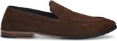 Sacha - Heren - Donkerbruine suède loafers - Maat 40