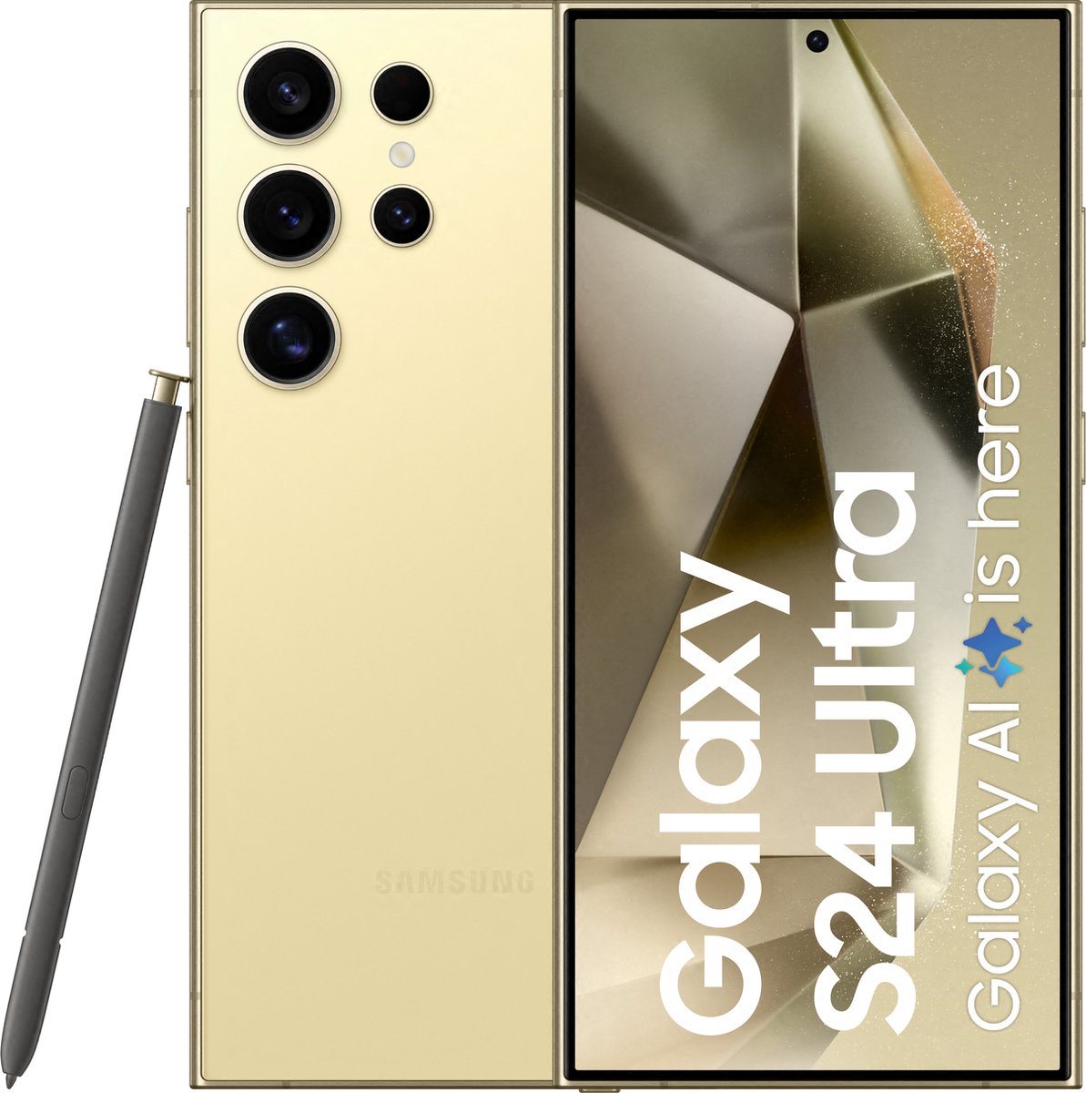 Galaxy S24 Ultra 本体 イエロー 512GB SIMフリー 韓国版 B