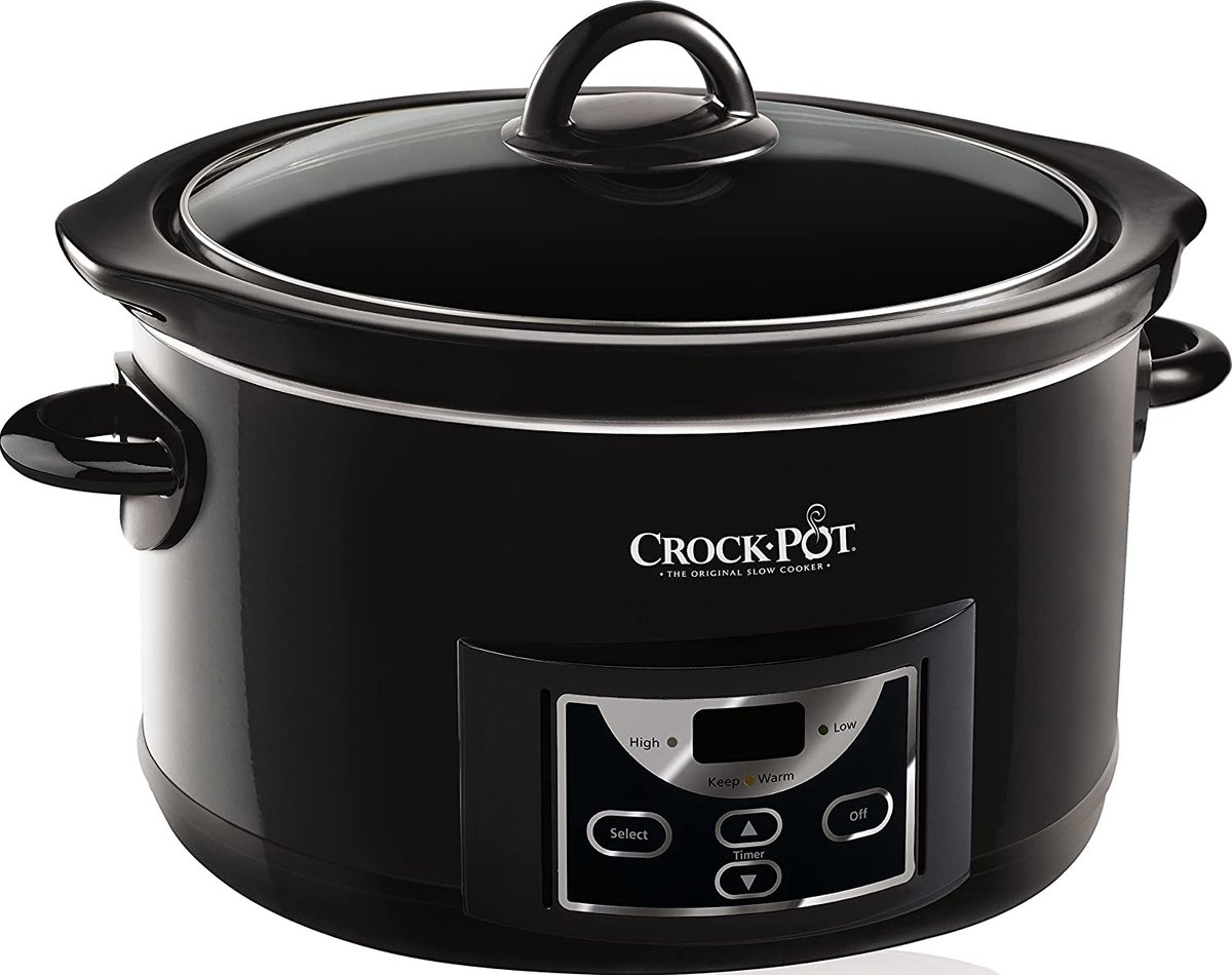 CrockPot Slow Cooker 4,7L programmeerbaar