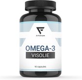Omega 3 Visolie - 90 Softgels - Fitrium - 1000 mg Visolie per Softgel