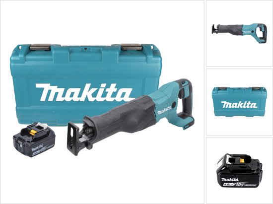 Makita DJR186ZK 18v Accu Reciprozaag | zonder accu's en lader - DJR186ZK