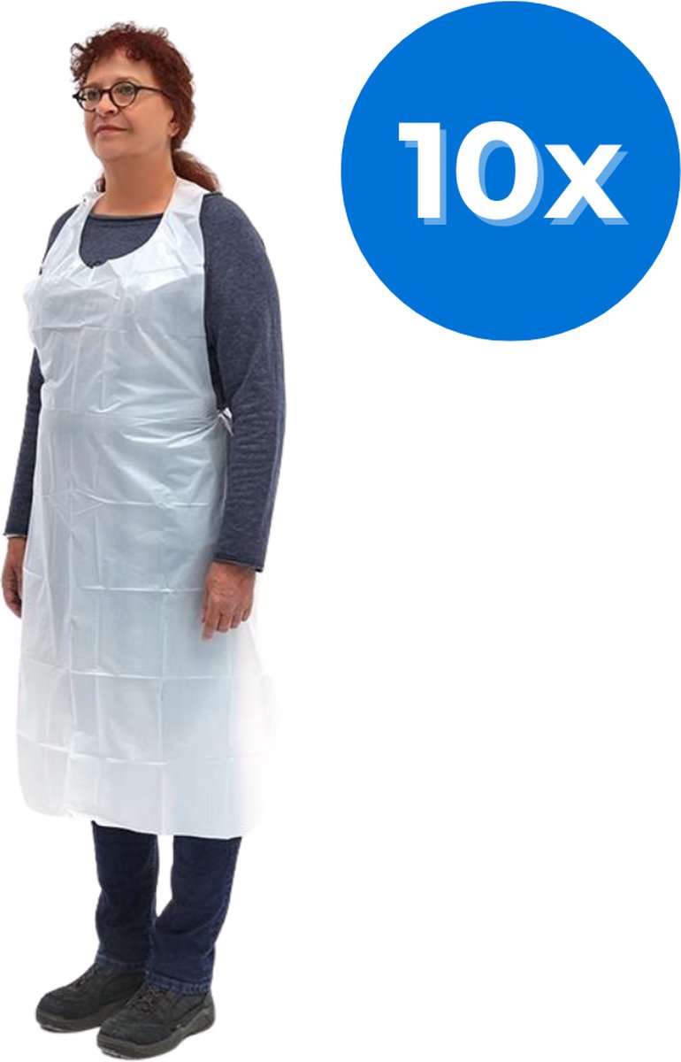 Goedkoopste Romed pe schorten wit per 1000 (80x125cm) - Set van 10 zakjes Romed
