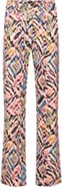 &Co Women broek Tamara multi ikat - Flamingo