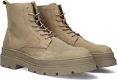 Mazzeltov Nico Veterboots - Laarzen Met Veters - Heren - Taupe - Maat 44