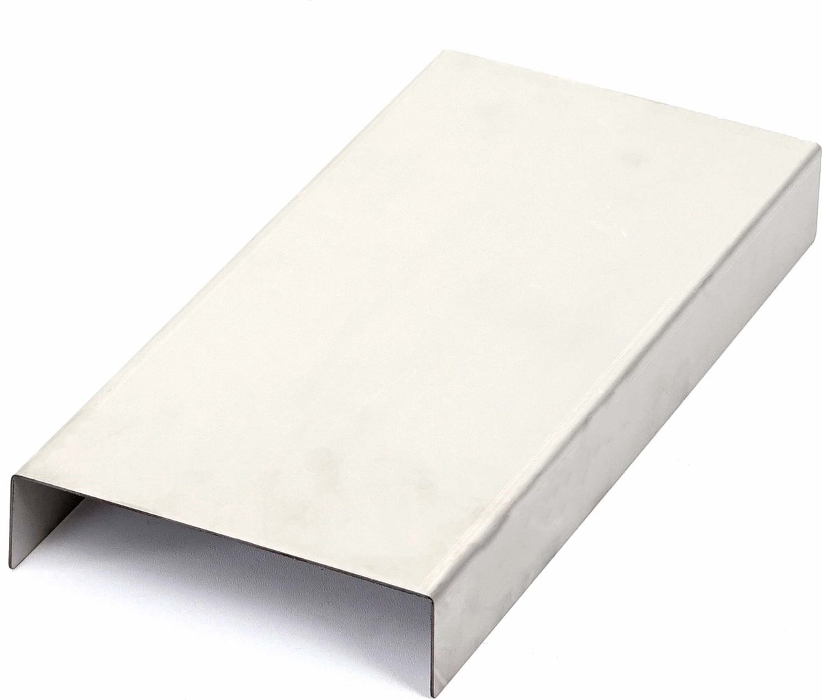Cosmo Casa Armleuningbak - bankbutlerbak - roestvrij staal - lengte 25 cm - 11,5 cm - 1 stuk
