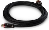 Teufel HDMI 2.1 kabel rond - Highspeed HDMI-kabel, 2.1 specificaties: 4K 3D bij 50/60p en 8K transmissie 2.0m , zwart