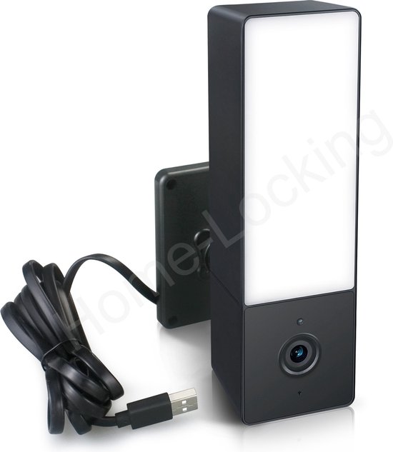 Wifi muurlamp met IP-camera met bediening via APP en kan werken met spraakgestuurde apps. T-2005. van Smartwares — afbeelding 5