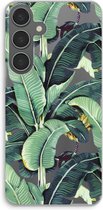 Case Company® - Hoesje geschikt voor Samsung Galaxy S24 Plus hoesje - Bananenbladeren - Soft Cover Telefoonhoesje - Bescherming aan alle Kanten en Schermrand
