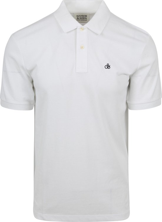 Scotch & Soda Essentials - Cotton pique polo Heren Polo - Maat S