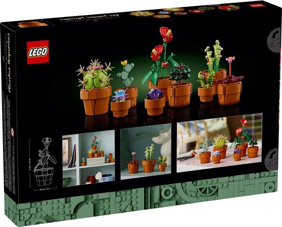 LEGO Icons Miniplantjes - Botanical Collection - 10329 - LEGO