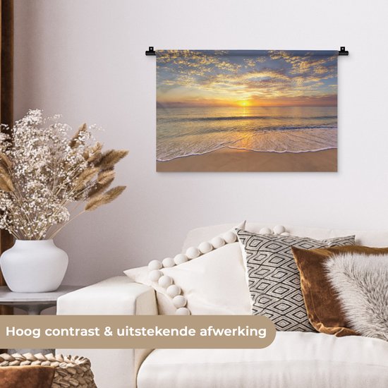 Tapisserie - Plage - Couleurs - Soleil - 60x40 cm - Tapisserie