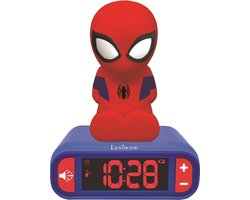 Spiderman Wekker | Nachtlampje | Met geluiden