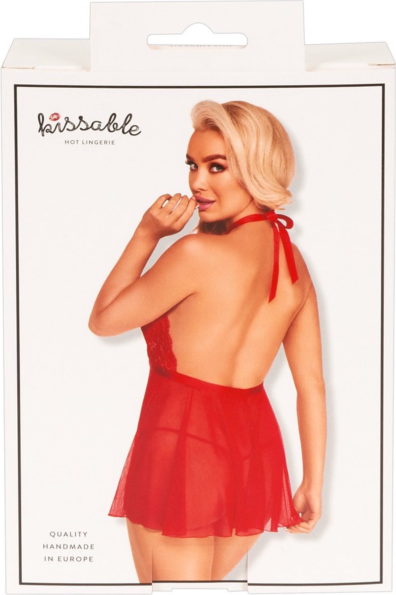 Goedkoopste Babydoll red S/M