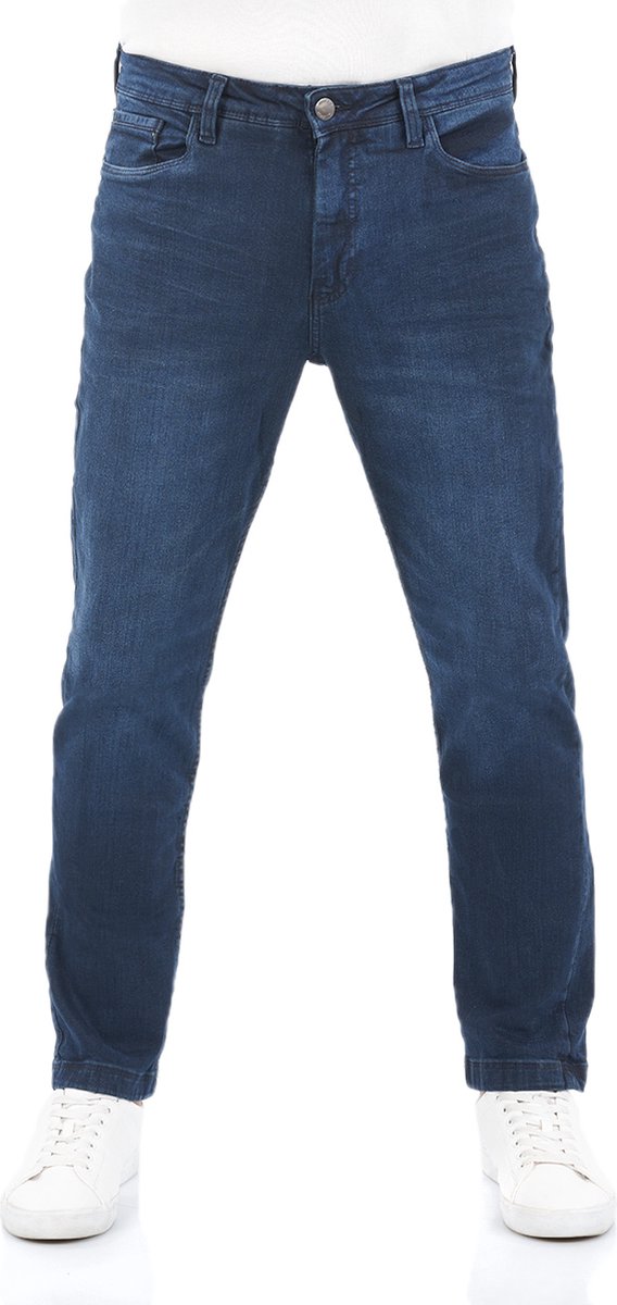 riverso Heren Jeans Broeken RIVChris regular/straight Fit Blauw Volwassenen Denim Jeansbroek