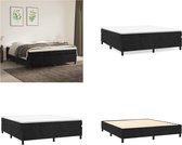 Collage: slaapkamer met zwart bed, boxspring met wit matras en bedframe met lattenbodem.