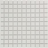 The Mosaic Factory Barcelona - Wandtegels - Mozaïektegel - 30x30x0.5cm - Wit - Mat - 0.9m²/10 Stuks