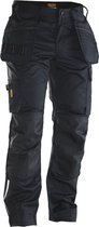 Jobman 2325 Craftsman Trousers Stretch 65232520 - Zwart - D104