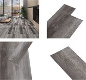vidaXL Vloerplanken niet-zelfklevend 5-26 m² 2 mm PVC gestreept hout - Vloerplanken - Vloerplanken - Vloertegels - Vloertegels