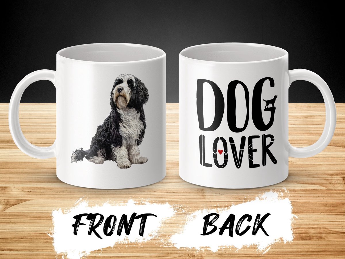 Mok Polish Lowland Sheepdog dog hond/ dog lover