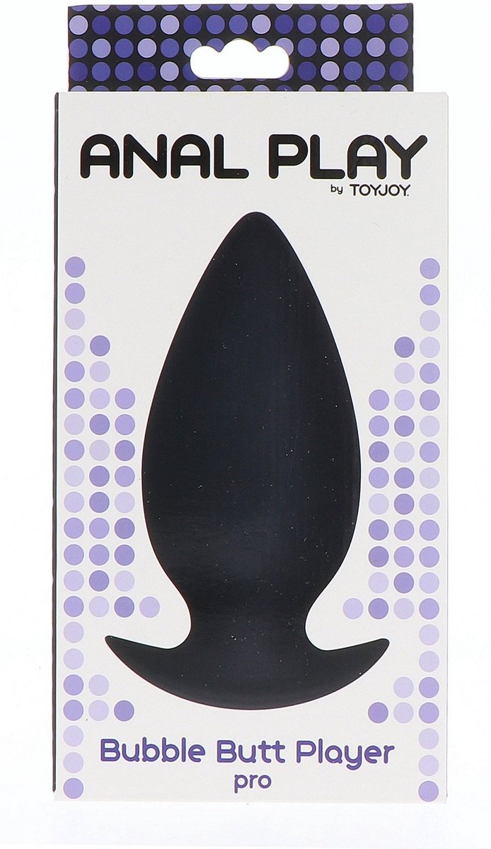 Goedkoopste TOYJOY - Bubble Butt Player Pro - Anal Toys Buttplugs Zwart