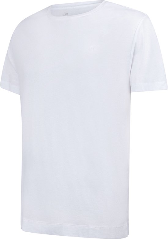 Undiemeister - T-shirt - T-shirt heren - Casual fit - Korte mouwen - Gemaakt van Mellowood - Ronde hals - Chalk White (wit) - Anti-transpirant - L