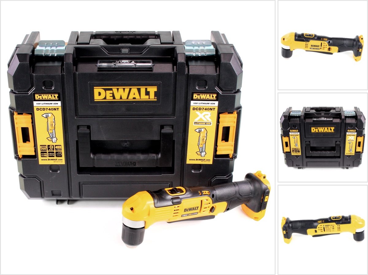 DeWalt DCD740NT-XJ accu-haakse boormachine 18V – foto 8