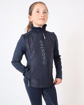 Montar jas Emma quilt junior Navy - 140 | Winterkleding ruiter