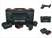 Metabo CC 18 LTX accu haakse slijper 18 V 76 mm borstelloos + 1x accu 5.5Ah + lader + metaBOX